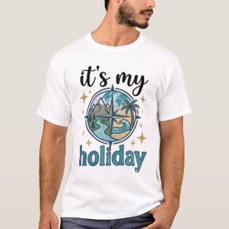 Es Mi Camiseta De Viaje De Aventuras Retro De Vaca