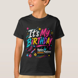 Es Mi Cumpleaños | Camiseta para Niños | SpinNatio