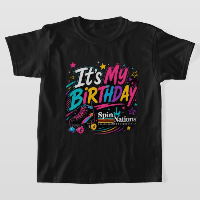 Es Mi Cumpleaños | Camiseta para Niños | SpinNatio (Distribución)