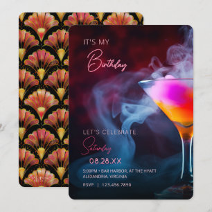 Es mi cumpleaños, celebremos la invitación para un