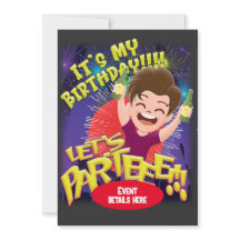 Es mi cumpleaños - ¡Pareee! Invitación