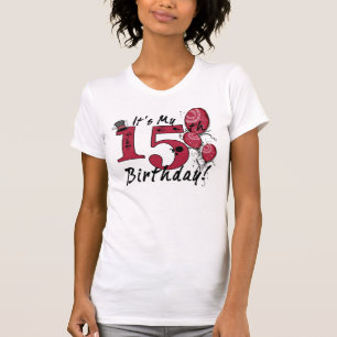 Es mi décimo quinta camiseta de la celebración d