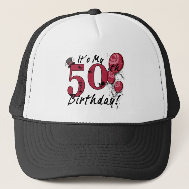 Es mi gorra de cumpleaños número 50 (Anverso)