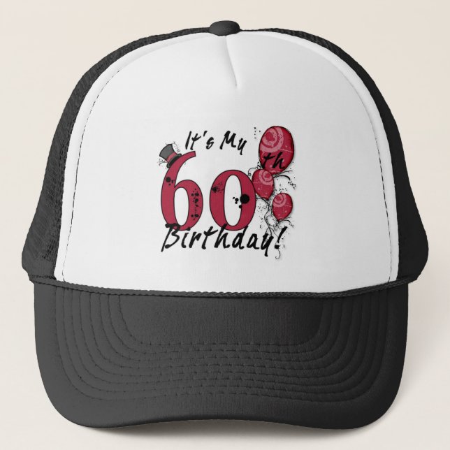 Es mi gorra de cumpleaños número 60 (Anverso)