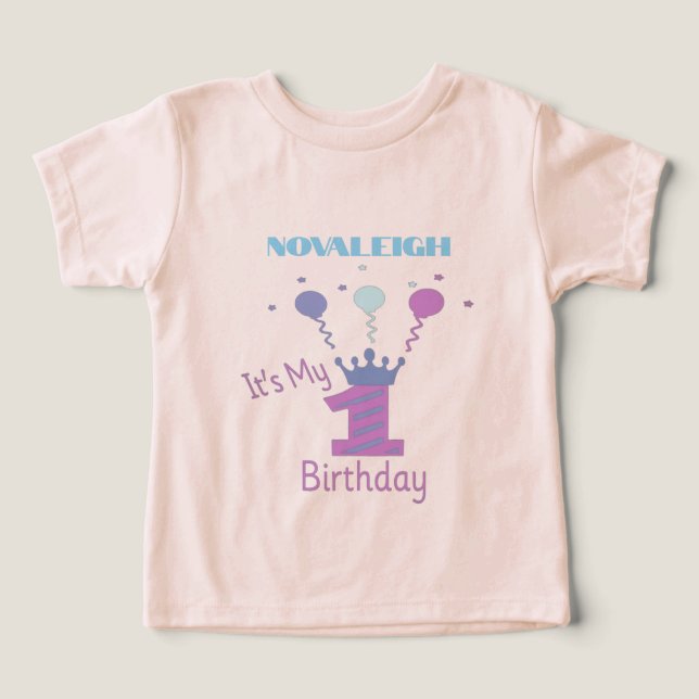 Es mi primer cumpleaños chicas  (Diseño delantero )