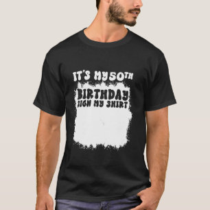 Es mi Rótulo de cumpleaños número 50 mi camiseta d