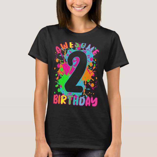 Es mi segundo cumpleaños, chicas de camisetas de n (Anverso)
