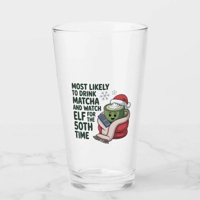 Es muy probable que bebas Matcha y veas navidades  (Anverso)