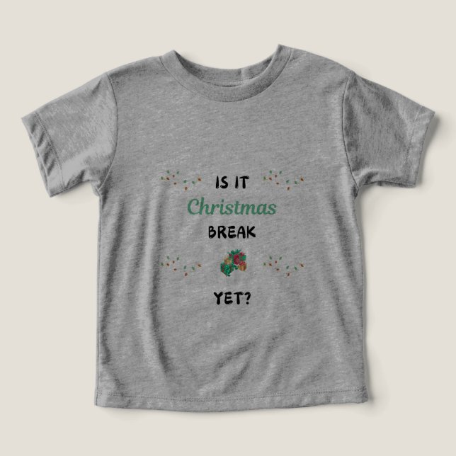 ¿Es que los Navidades rompen una camiseta moderna  (Diseño delantero )