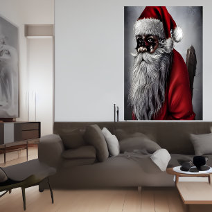 Es Santa Claus   Poster de arte de IA