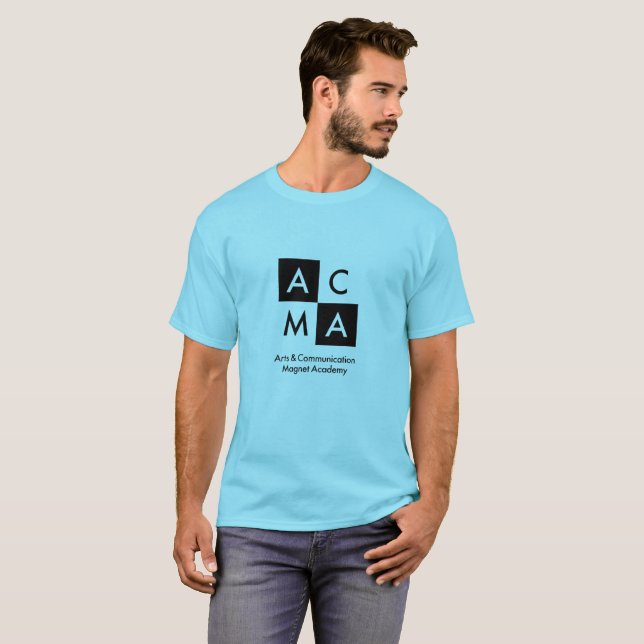 Es su camiseta básica de ACMA (Anverso completo)