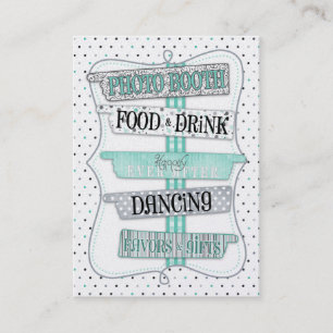 Es tarjetas de una visita del Rótulo