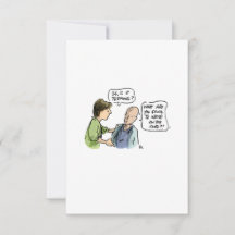 ¿Es Terminal? Tarjeta divertida de cáncer