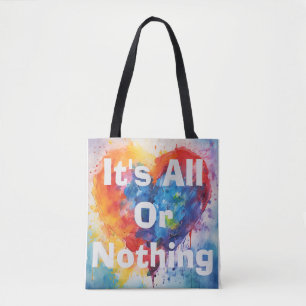 Es todo o nada la bolsa de tote
