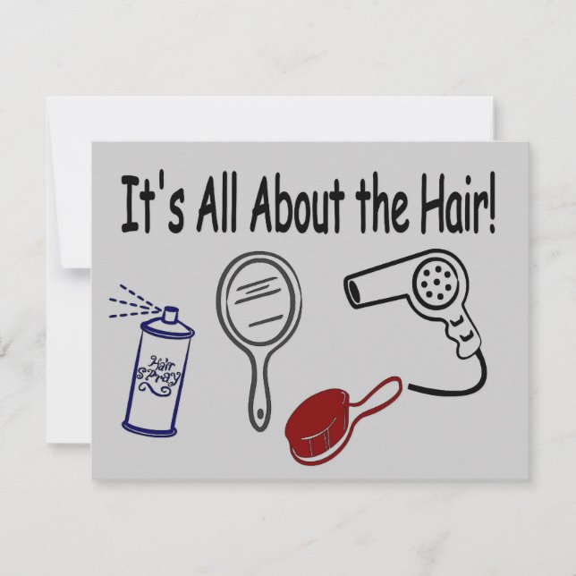 ¡Es todo sobre el pelo! (Anverso)