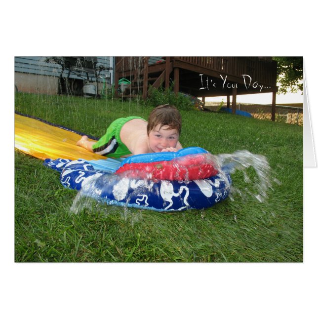 ¡Es tu día, disfrútente! (Anverso (Horizontal))