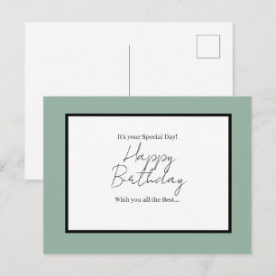 Es tu día especial – Tarjeta de Feliz Cumpleaños