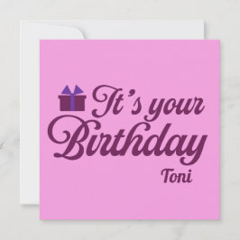 Es Tu Invitación de Cumpleaños