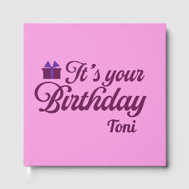 Es tu libro de invitados de cumpleaños