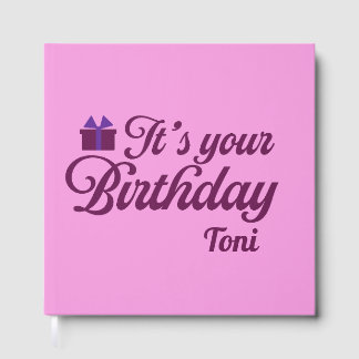 Es tu libro de invitados de cumpleaños