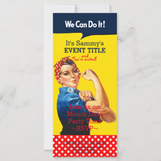 Es tu suministro personalizado de Fiesta Rosie