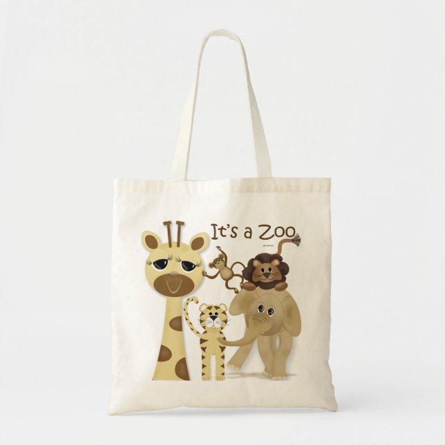 Es un bolso del parque zoológico (Frente)