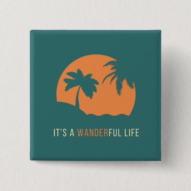 Es un botón de vida maravilloso (Anverso)