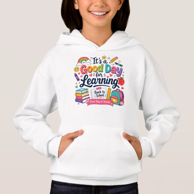 Es un Buen Día para Aprender Doodle Escolar Colori (Anverso)