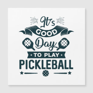 Es un buen día para jugar Pickleball