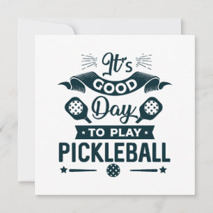 Es un buen día para jugar Pickleball