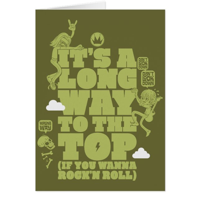 Es un camino largo al top (si usted quiere oscilar (Frente)