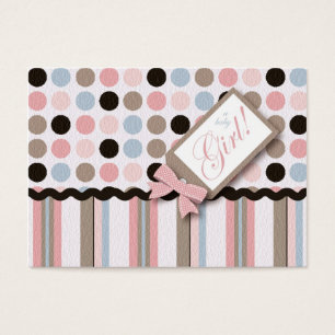¡Es un chica! Gracias Notecard