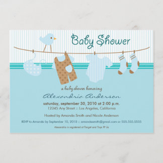¡Es un chico! Invitación de Baby Shower en línea d