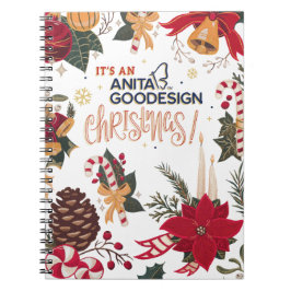 ¡Es un cuaderno del navidad de Anita Goodesign!