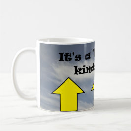 Es un día de "vaso medio lleno" ! taza de café