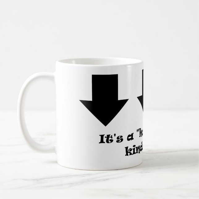 Es un día de "vaso medio vacío" ! taza de café (Izquierda)