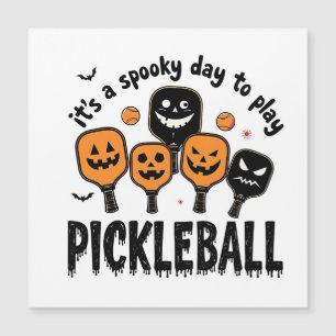 Es un día espeluznante para jugar Pickleball Hallo