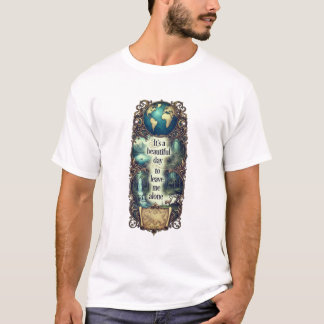 "Es un Día Hermoso para Dejarme Solo" Camiseta Vin