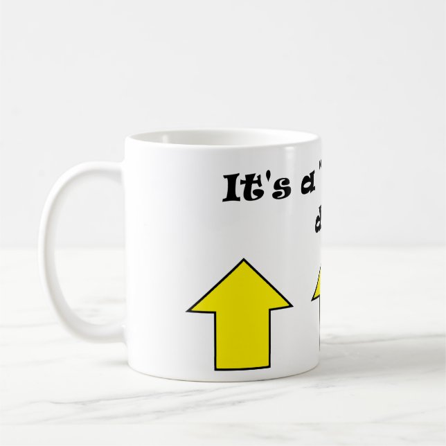 Es un día "medio lleno" ! taza de café (Izquierda)
