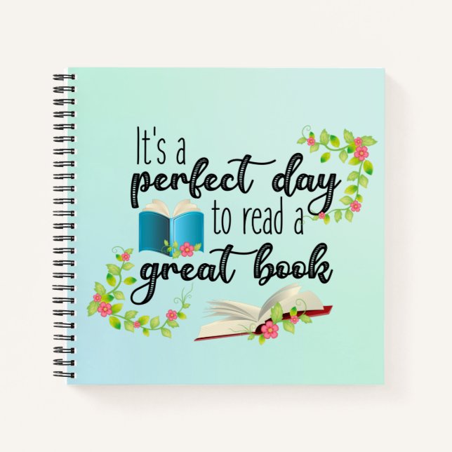 Es un día perfecto para leer un gran libro (Anverso)