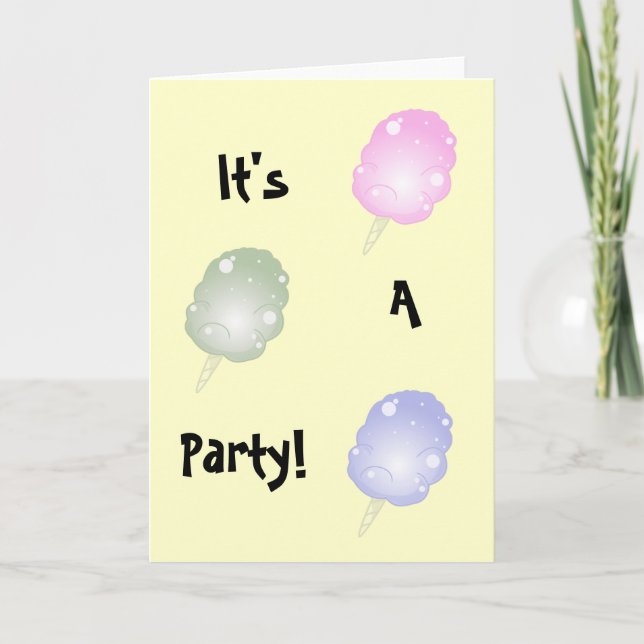 ¡Es un Fiesta! Invitación (Anverso)