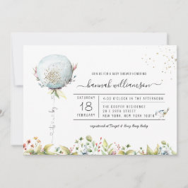 Es un globo de niños | Invitación de Baby Shower