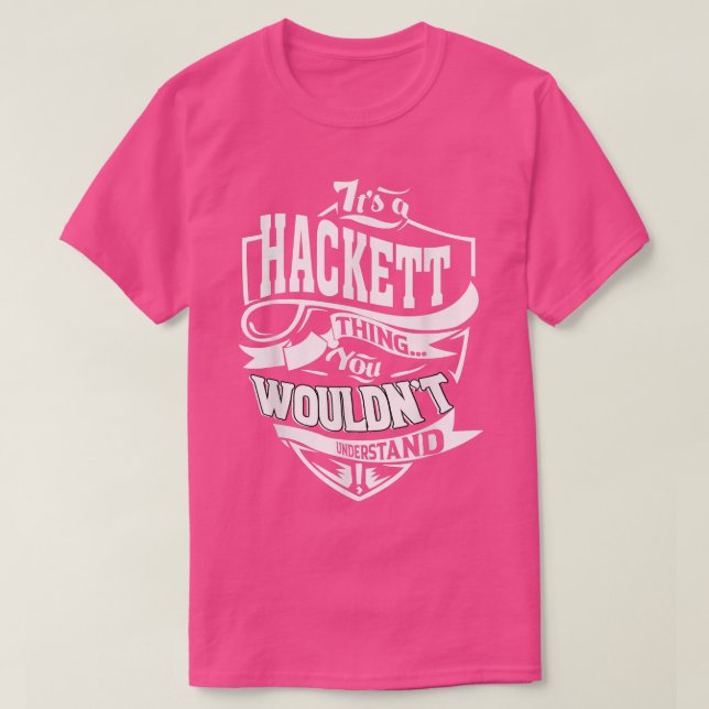 Es un Hackett Thing Gifts camiseta 5457 (Diseño del anverso)