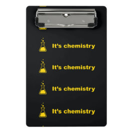 Es un Mini Portapapeles Químico