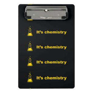 Es un Mini Portapapeles Químico