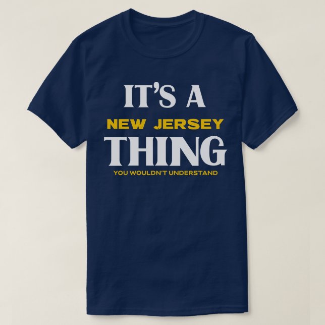 Es un New Jersey que no entenderías (Diseño del anverso)