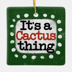 Es un ornamento de Cactus
