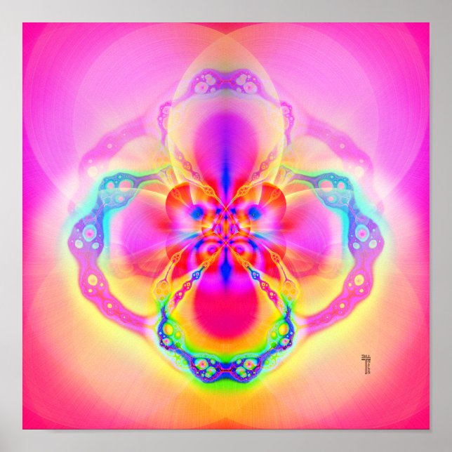 Es un Poster de impresión artística de trampa (12" (Frente)