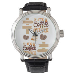 es un reloj de café