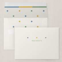 Es un Sobre de Invitación de Color Pop para Fiesta